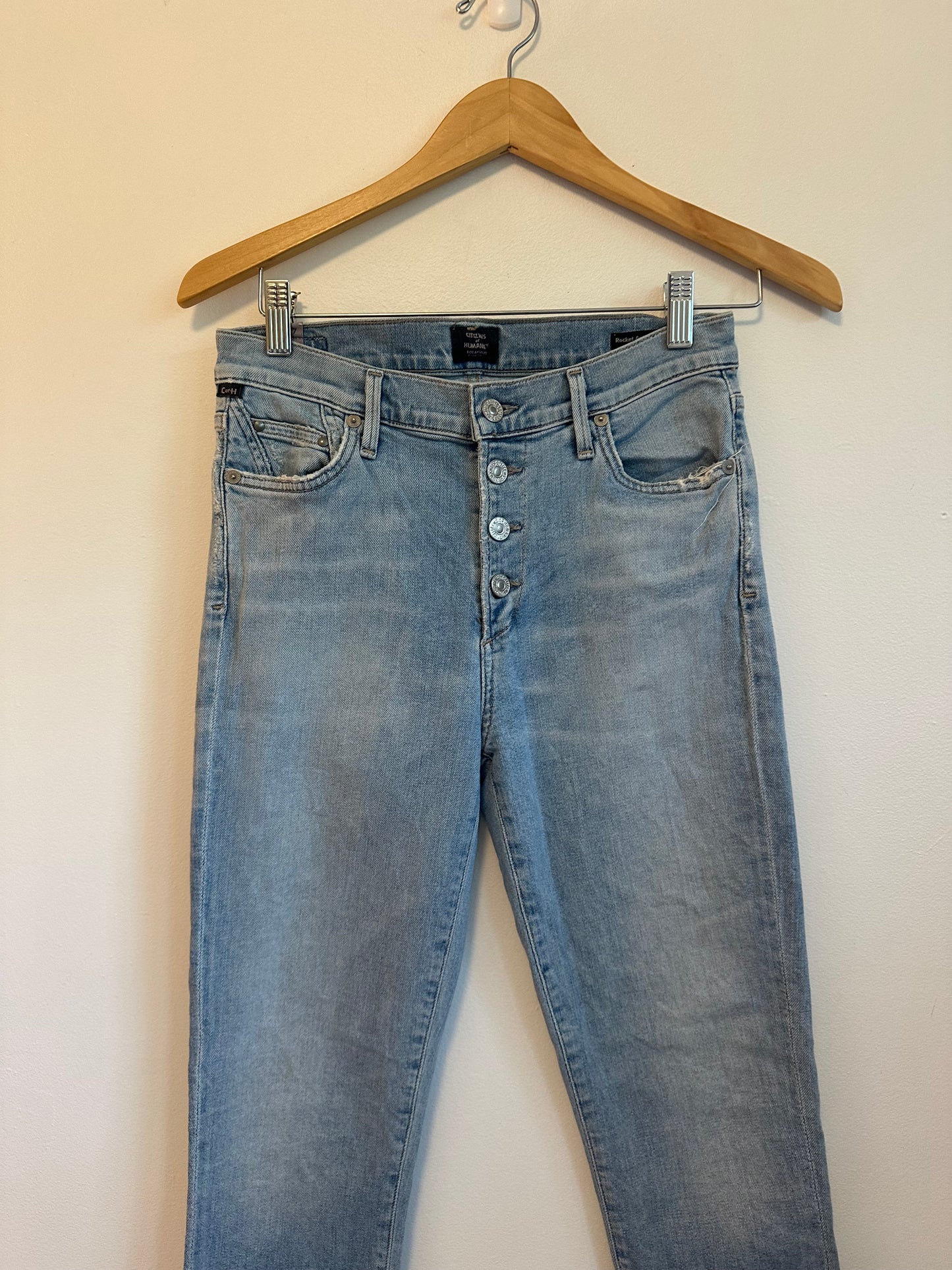 Citizens of Humanity Rocket Crop Mid Rise Skinny Jeans | Size 27