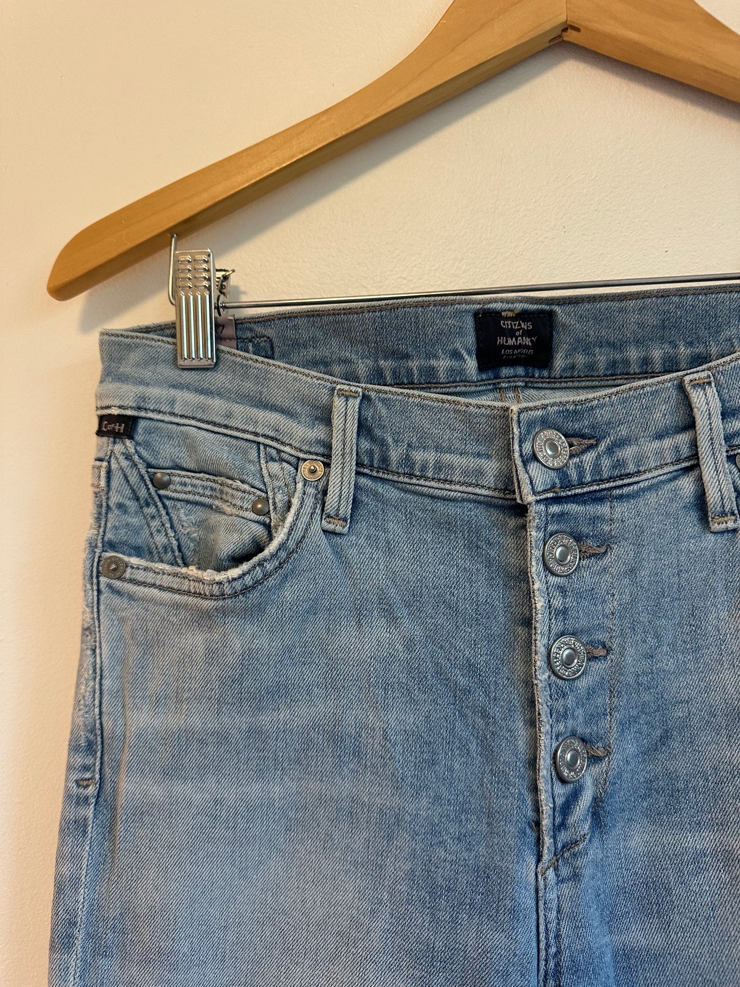 Citizens of Humanity Rocket Crop Mid Rise Skinny Jeans | Size 27