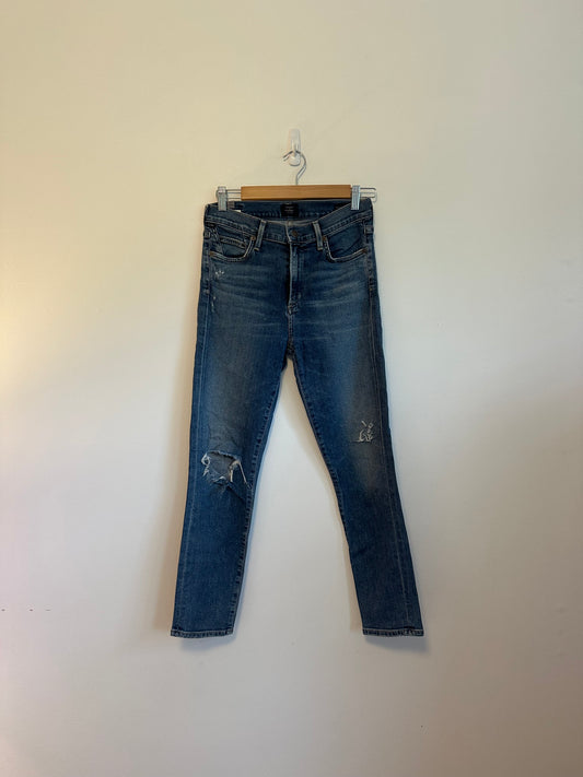 Citizens of Humanity Rocket Crop High Rise Skinny Jean | Size 27