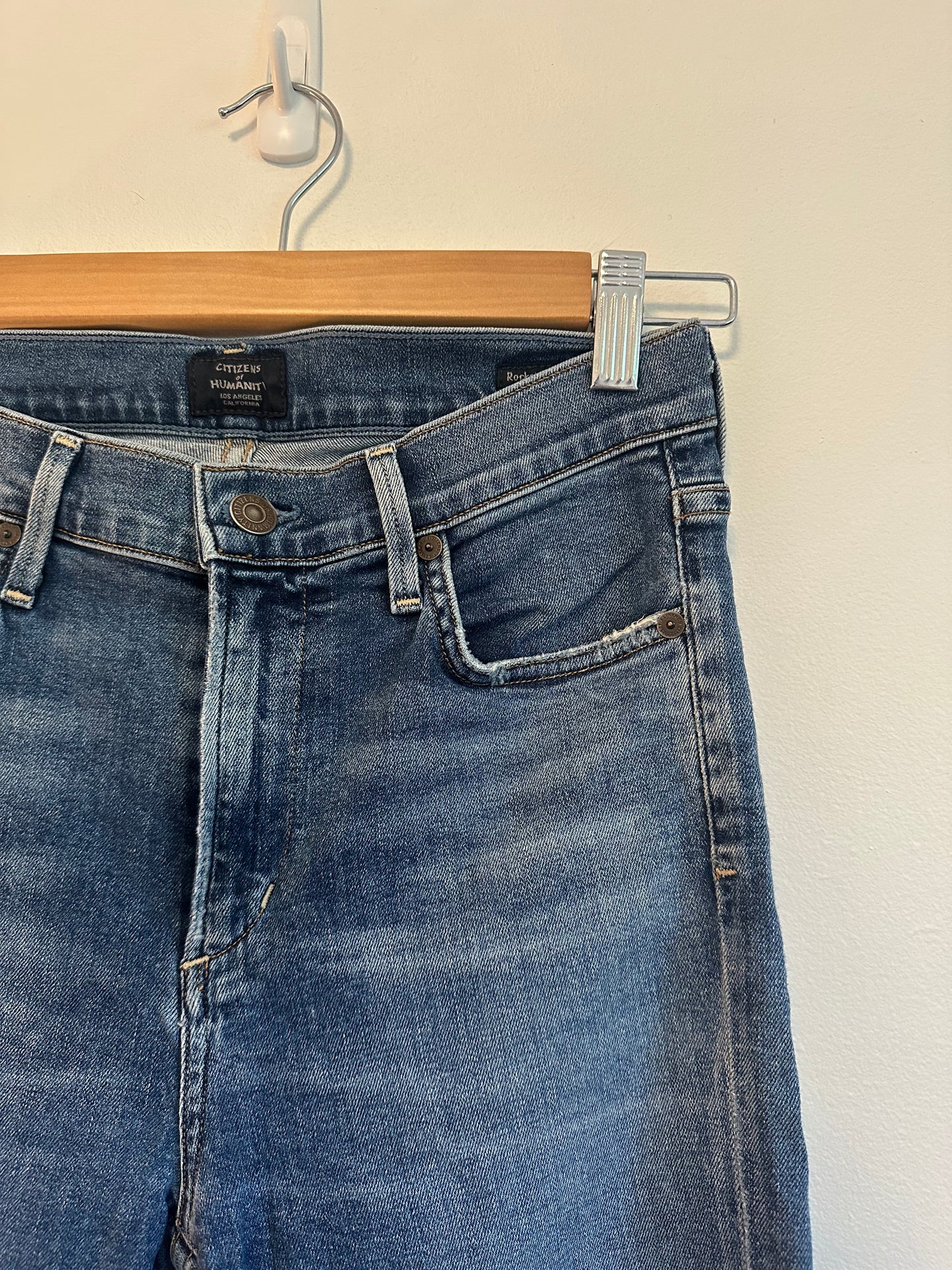 Citizens of Humanity Rocket Crop High Rise Skinny Jean | Size 27