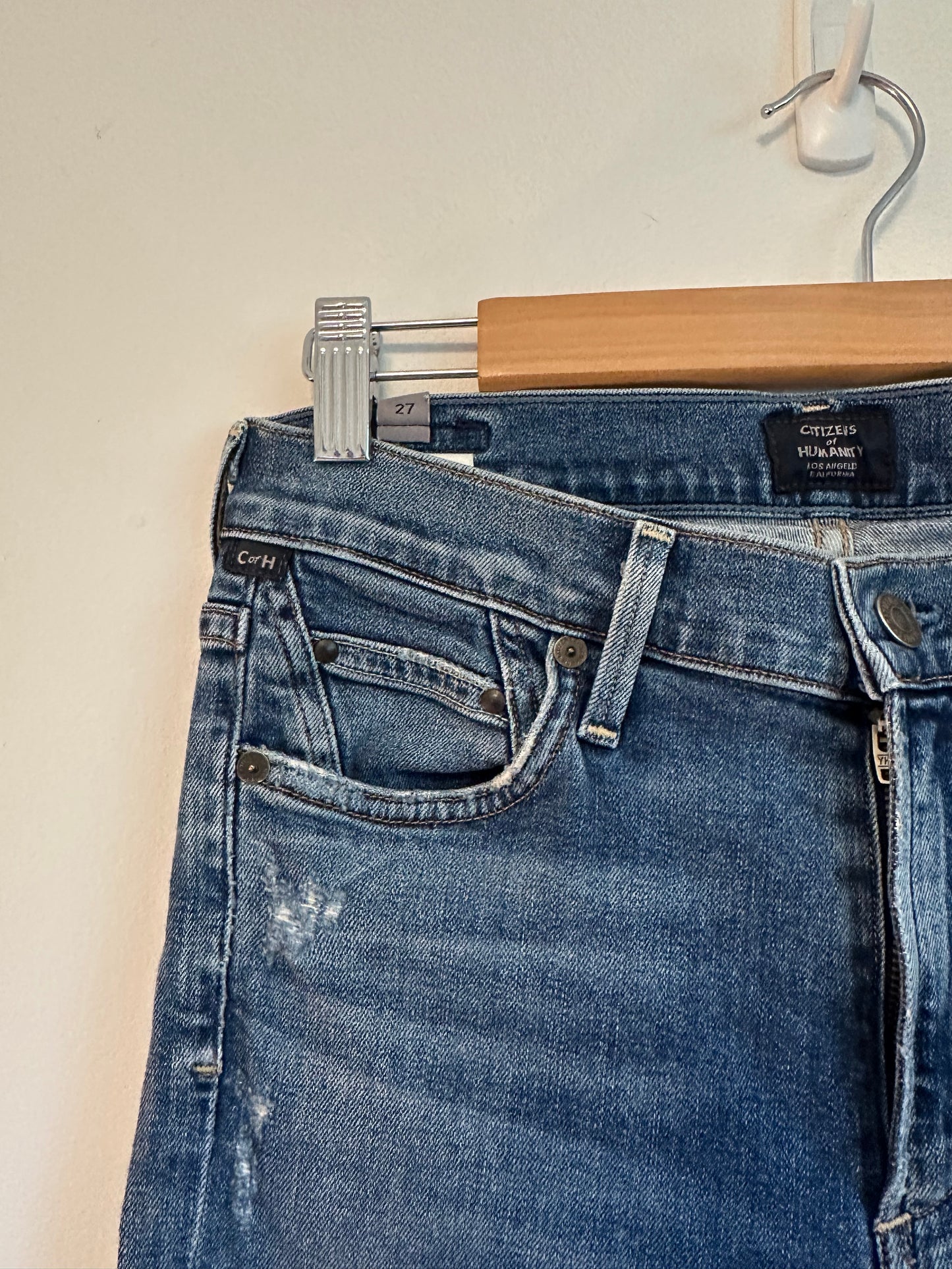Citizens of Humanity Rocket Crop High Rise Skinny Jean | Size 27