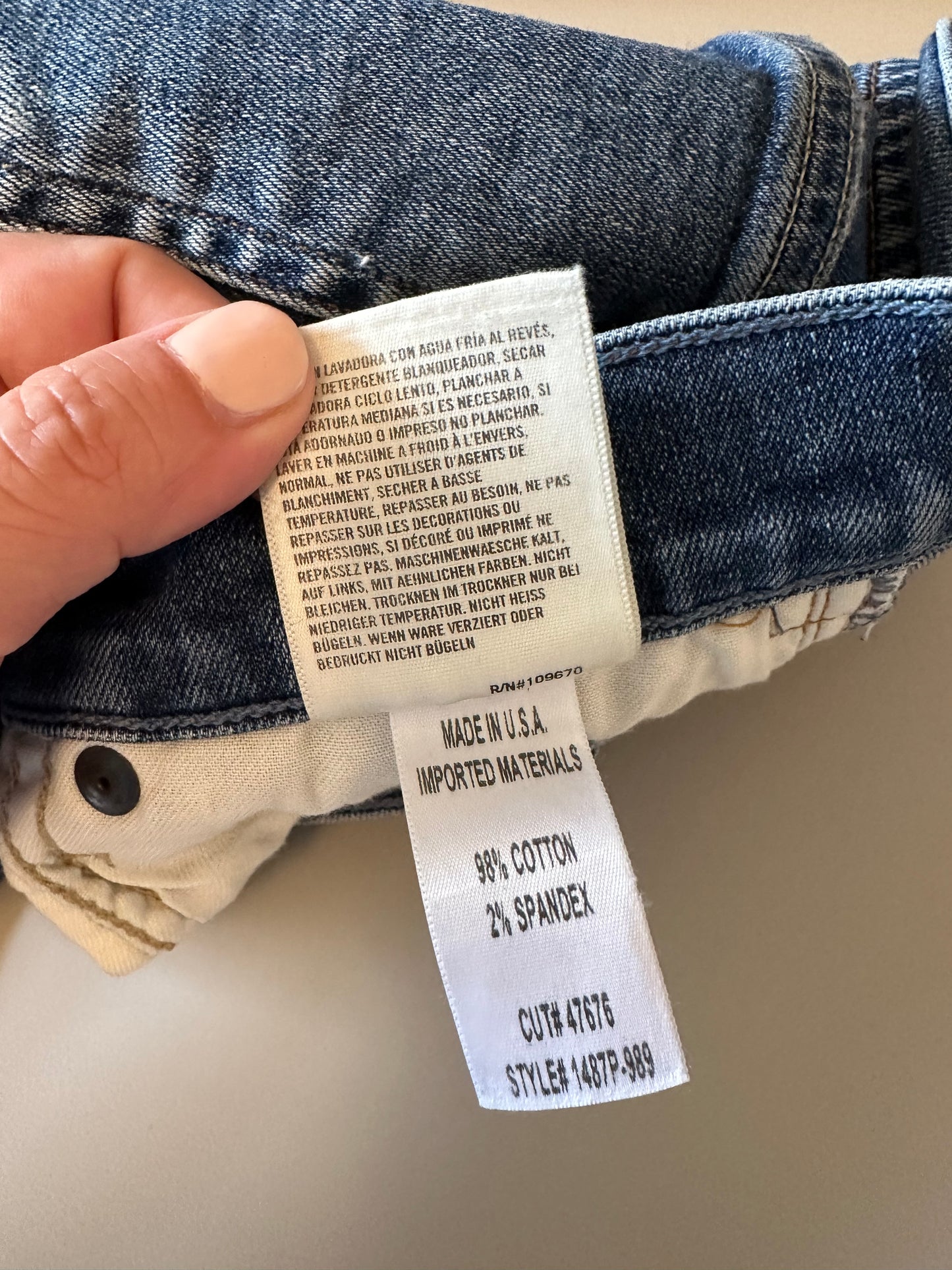 Citizens of Humanity Rocket Crop High Rise Skinny Jean | Size 27