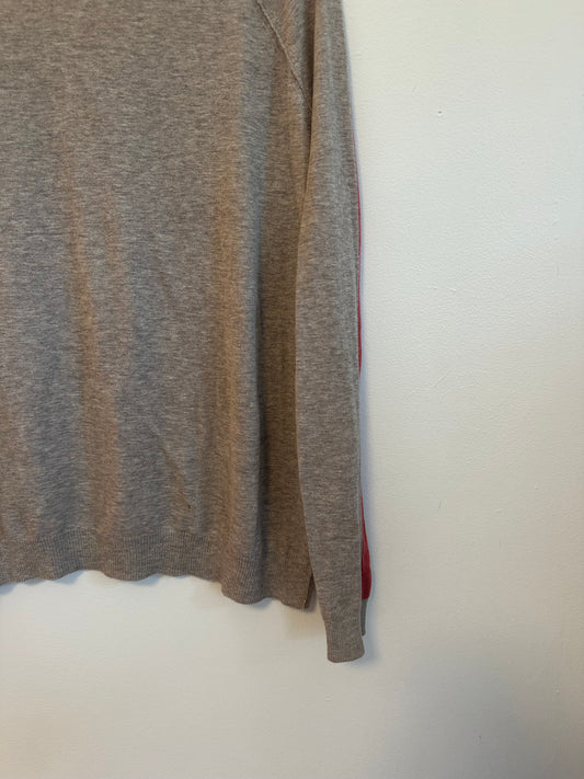 Velvet by Graham & Spencer Raglan Sleeve Cotton Sweater | Size Small
