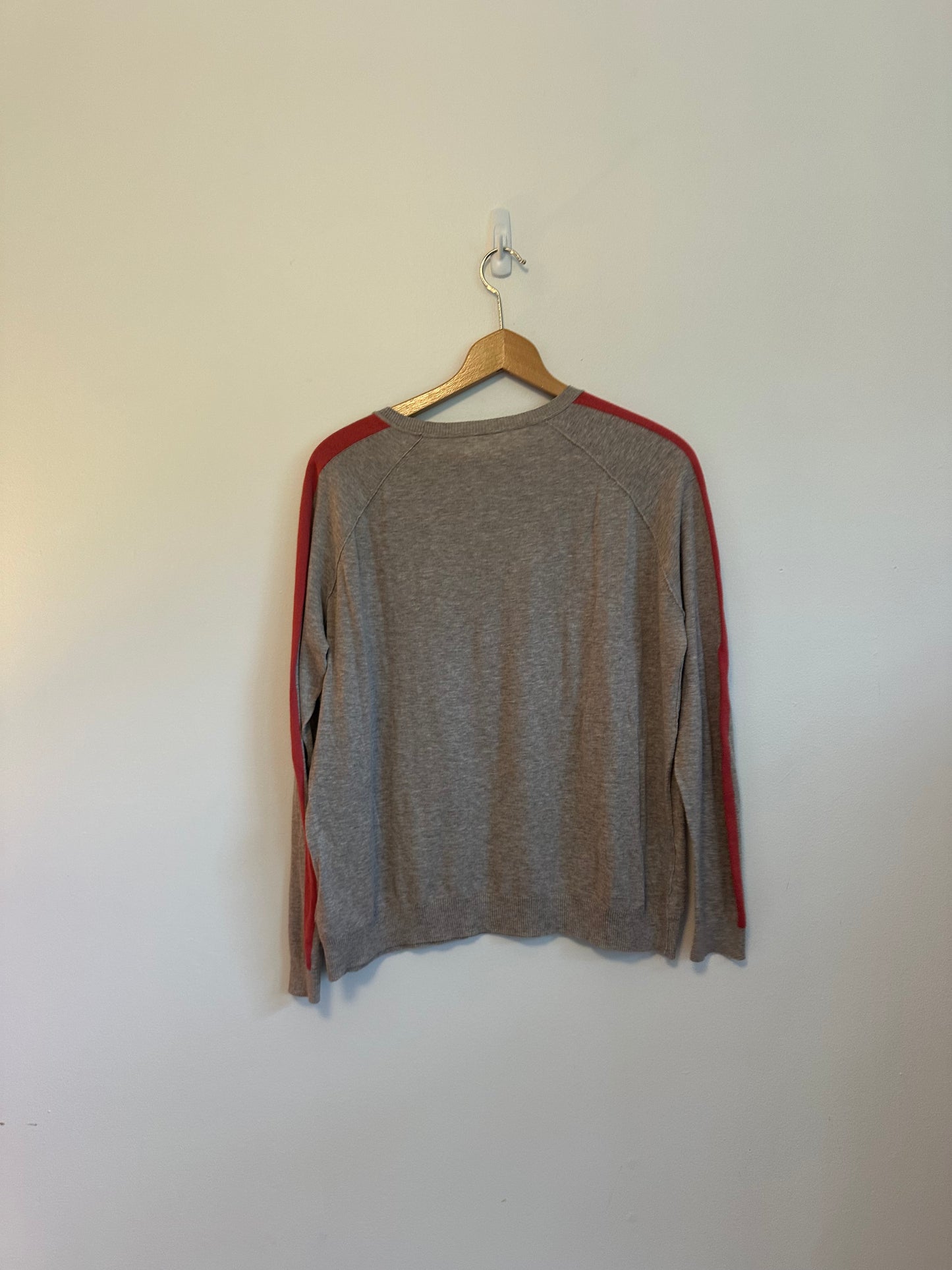 Velvet by Graham & Spencer Raglan Sleeve Cotton Sweater | Size Small