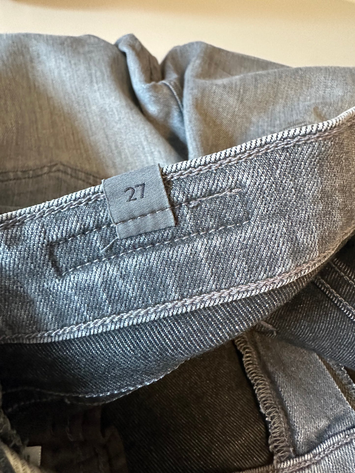 Citizens of Humanity Rocket Crop Mid Rise Skinny Gray Jeans | Size 27