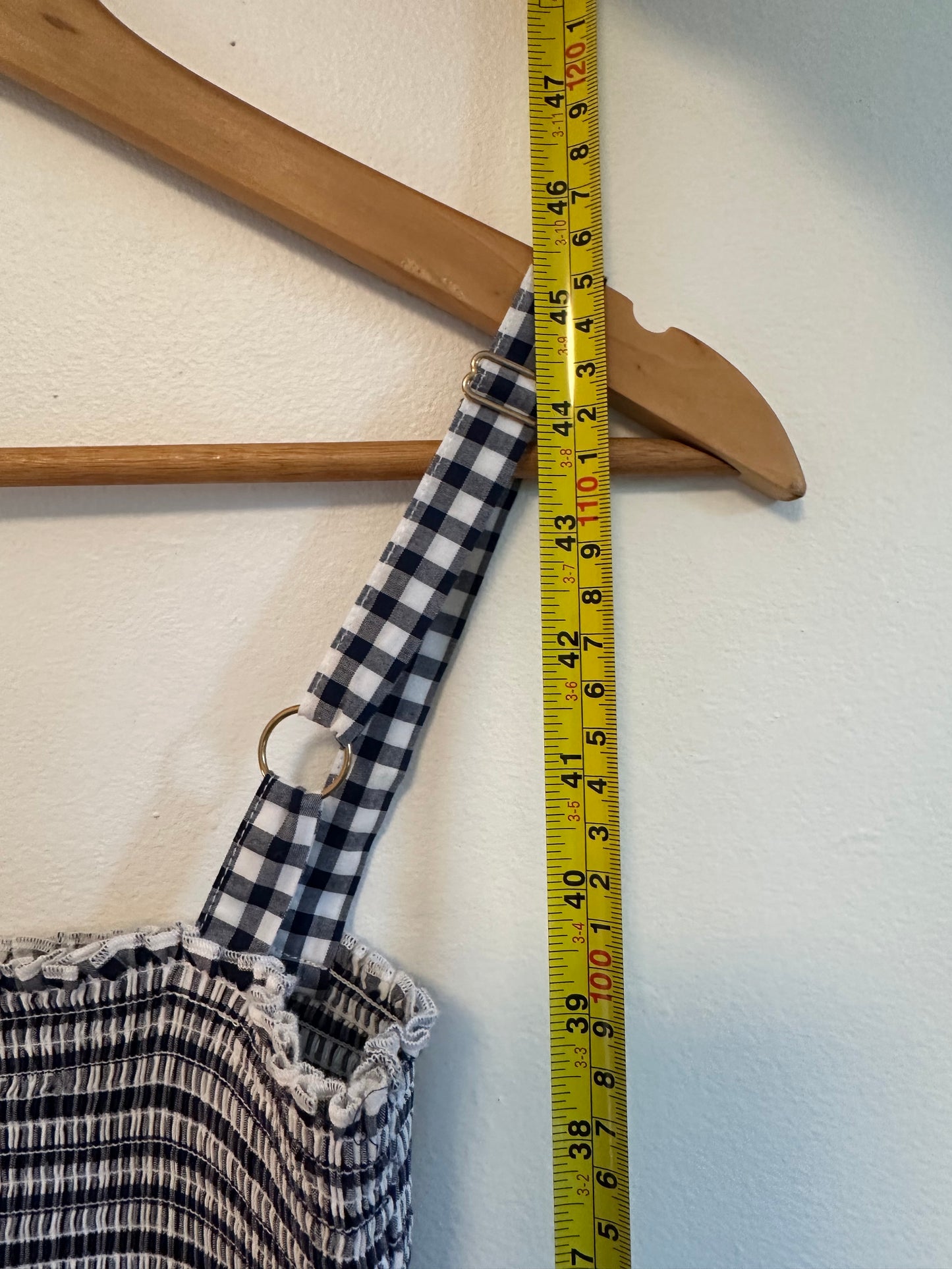 Nation Embry Gingham Sundress | Size Small