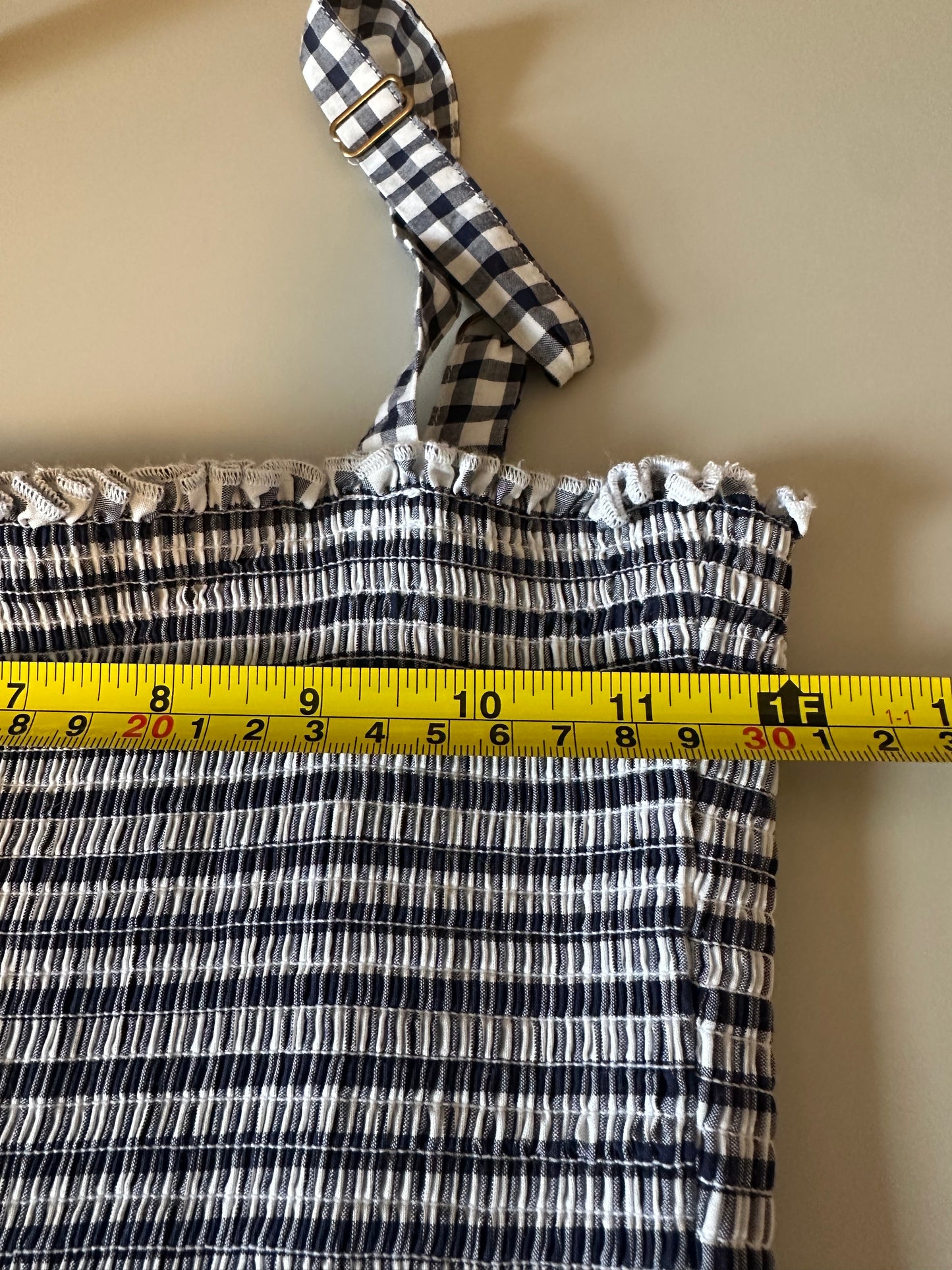 Nation Embry Gingham Sundress | Size Small