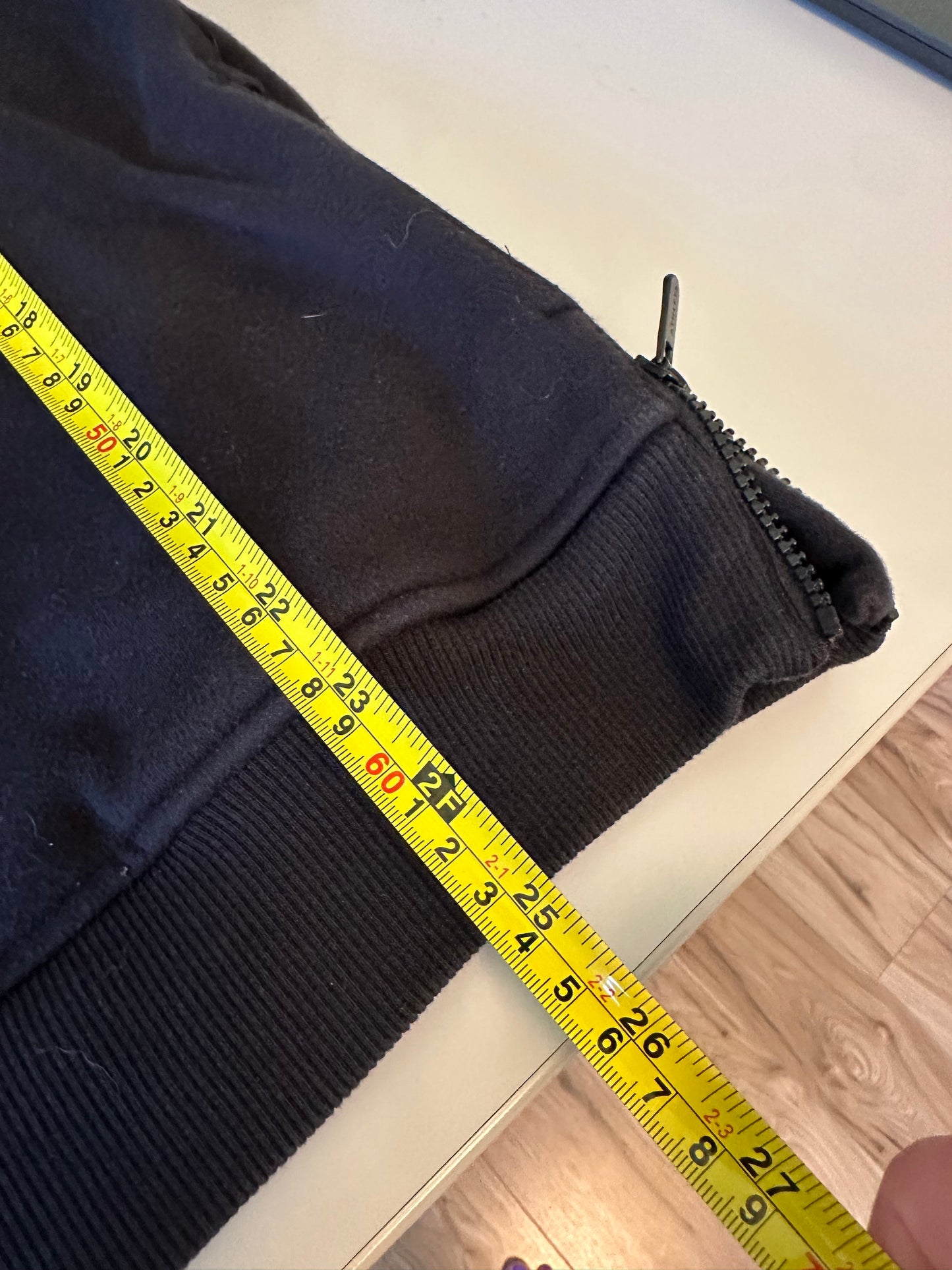 Athleta Black Mock Neck Sweatshirt | Size Small