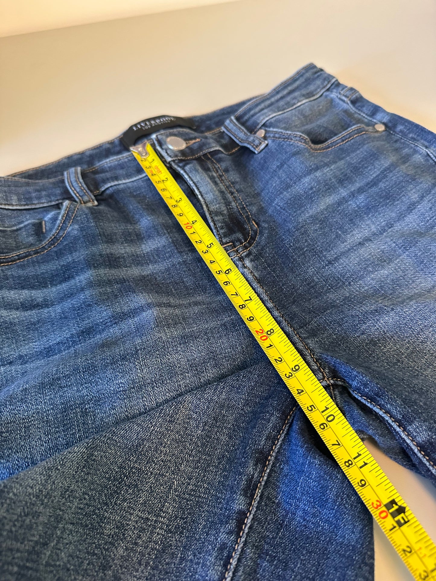 Liverpool Long Denim Shorts | Size 8 Petite