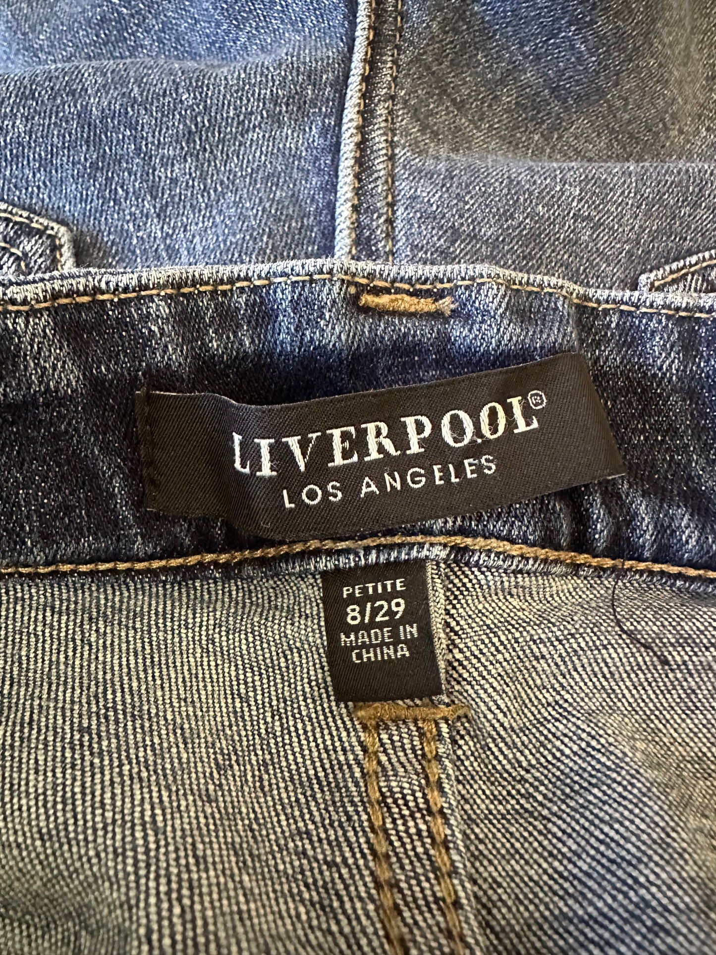 Liverpool Kick Flare Cropped Jeans | Size 8