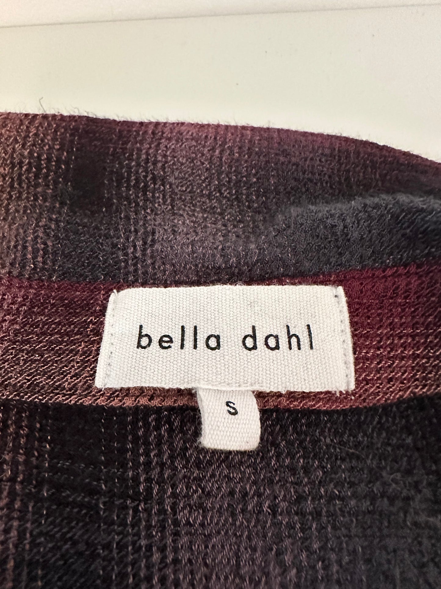 Bella Dahl Red Plaid Button Down Shirt | Size Small