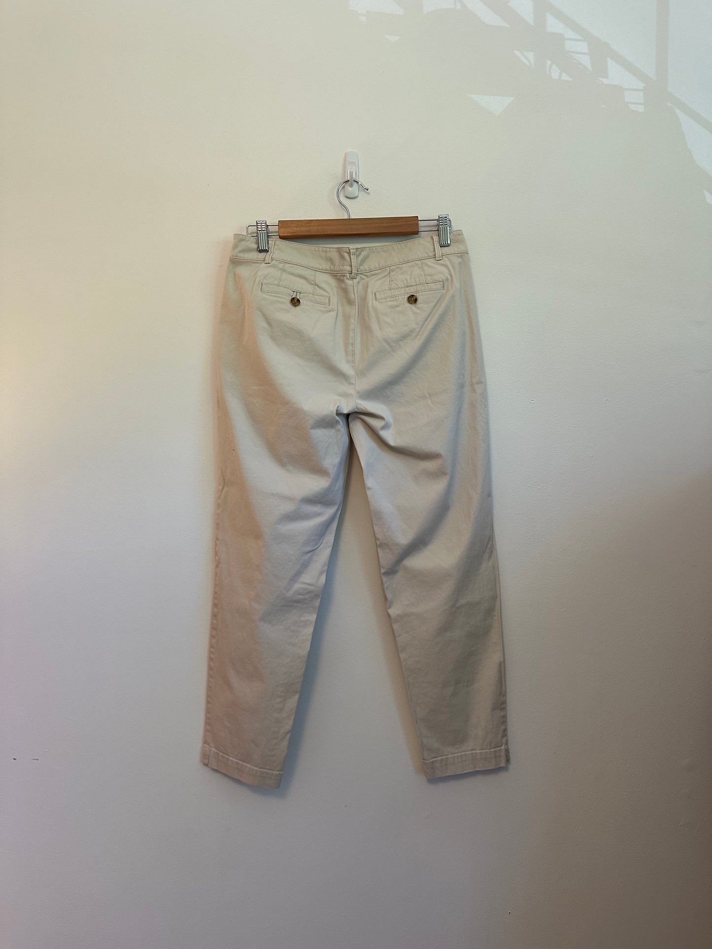 Talbots Relaxed Fit Weekend Relaxed Fit Stretch Cotton Chino | Size 8P