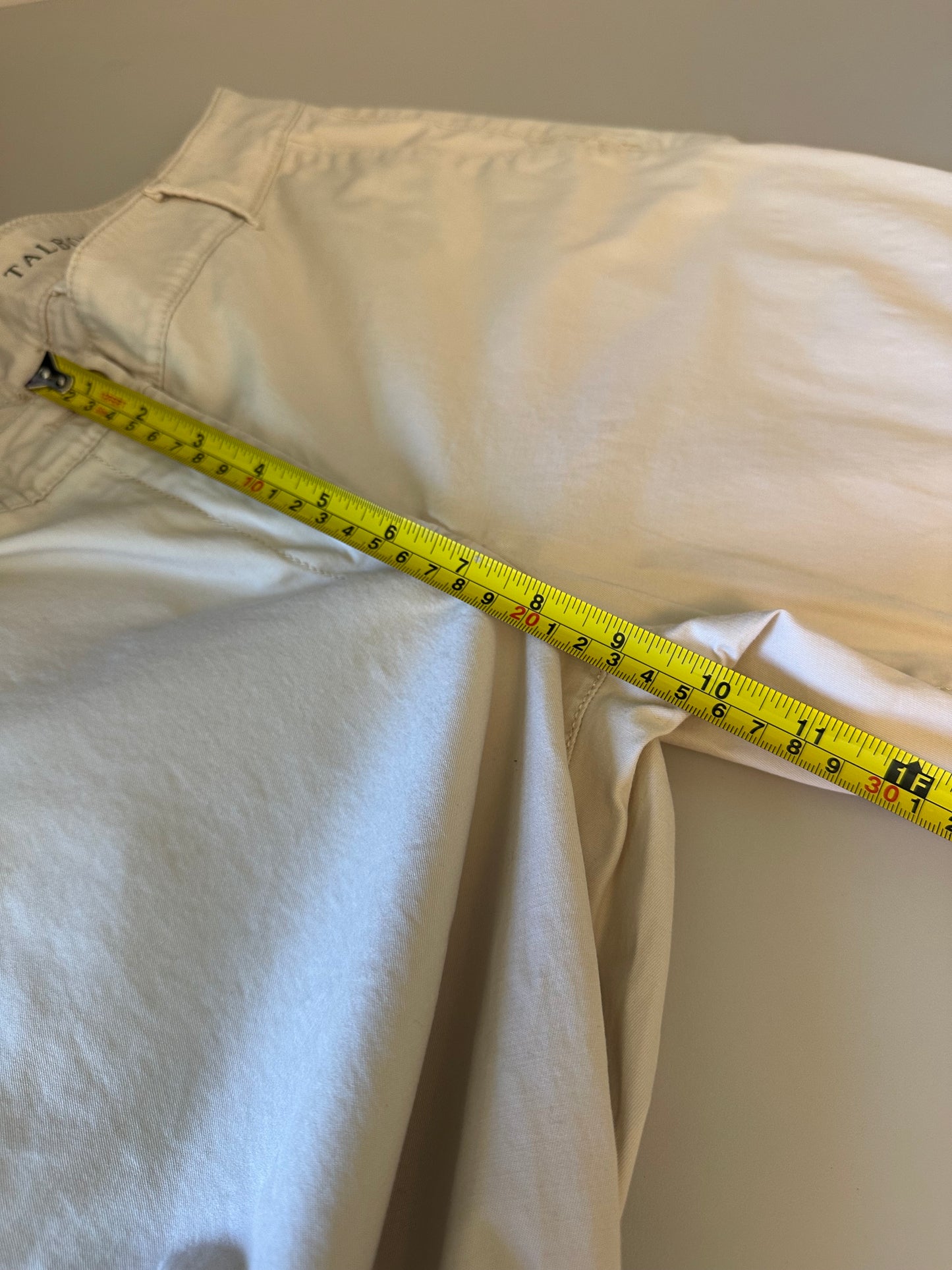Talbots Relaxed Fit Weekend Relaxed Fit Stretch Cotton Chino | Size 8P