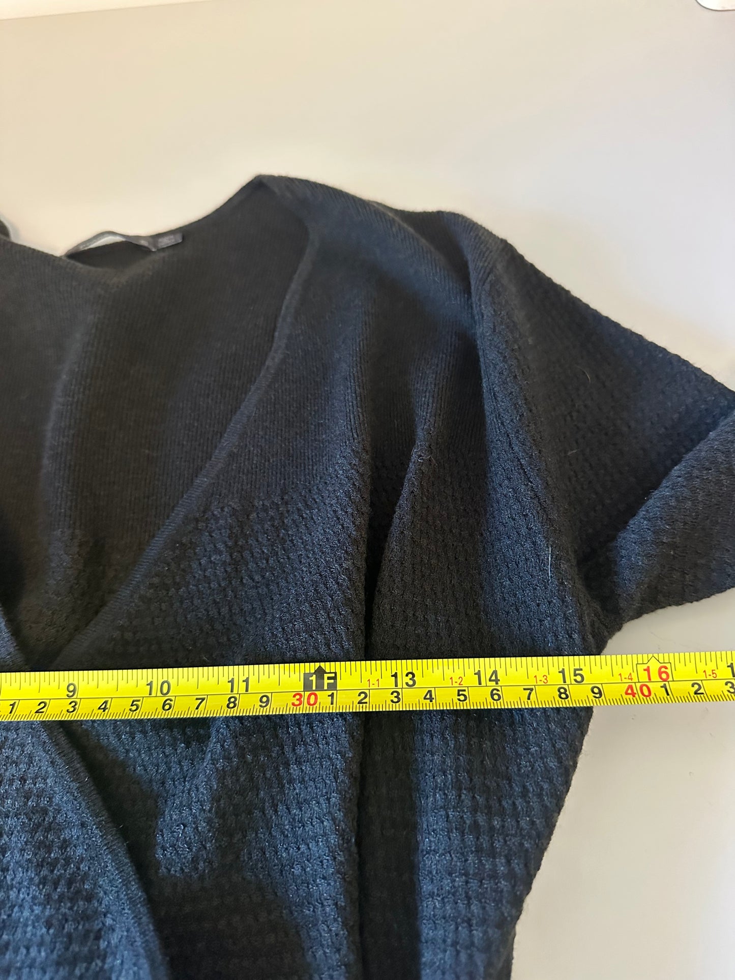 Prana Bryce Bluff Dress in Charcoal Gray Knit | Size Small
