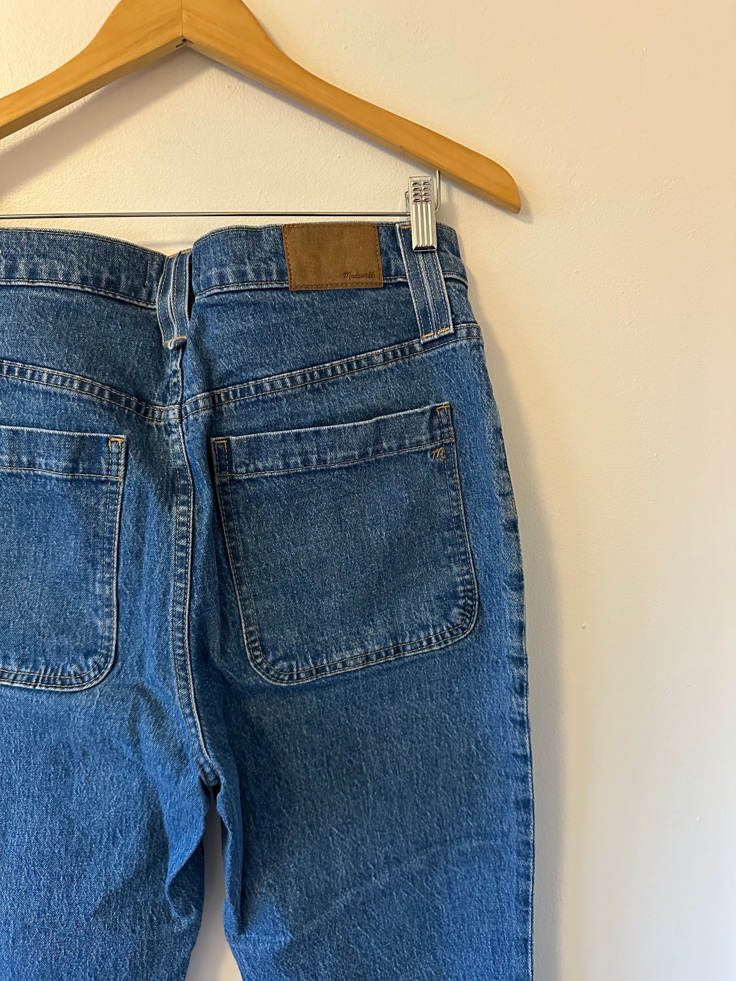 Madewell The Perfect Vintage Flare Patch Pocket Jeans | Size 30