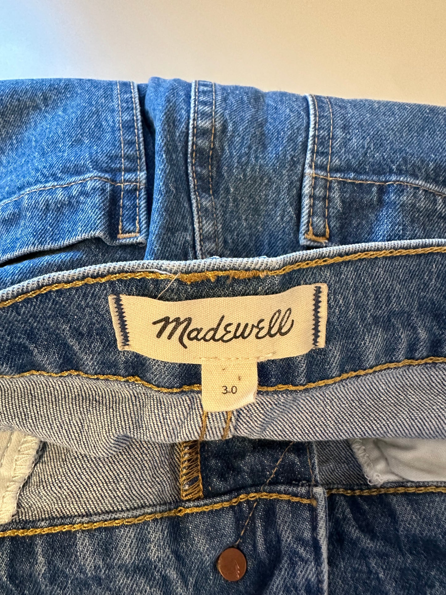 Madewell The Perfect Vintage Flare Patch Pocket Jeans | Size 30