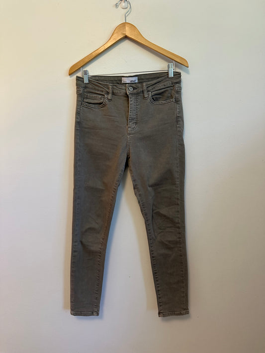 Vervet by Flying Monkey Gray High Rise Skinny Jeans | Size 29