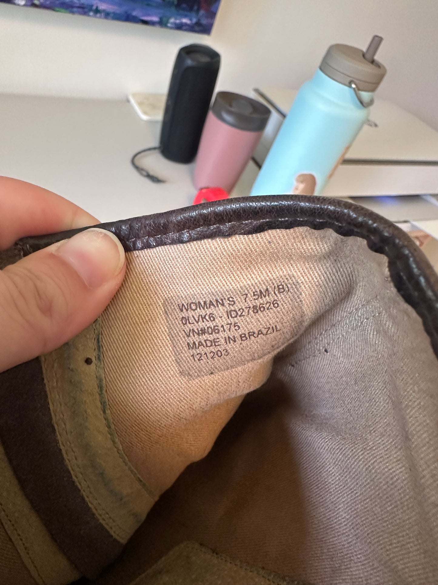 L. L. Bean Tall Brown Leather Zip Up Boots | Size 7.5