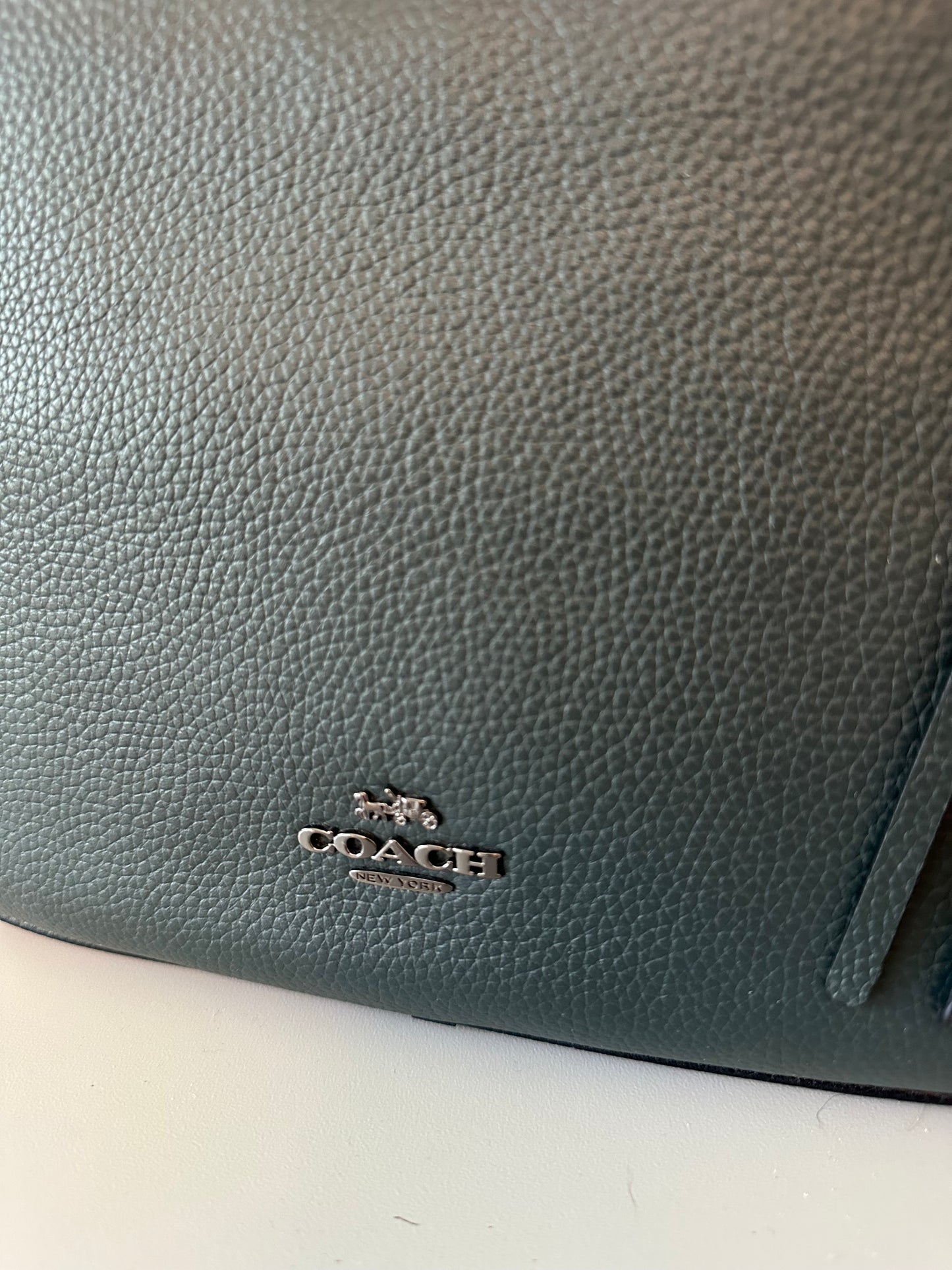 NWT Coach Chaise Crossbody Bag In Colorblock Green