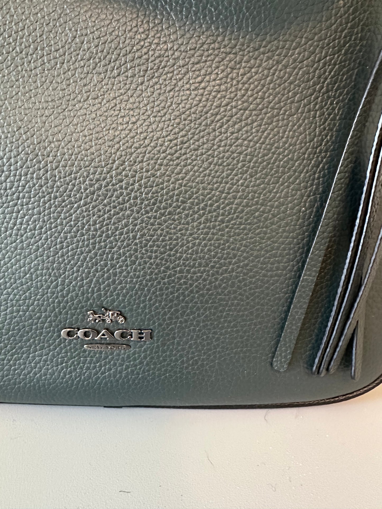 NWT Coach Chaise Crossbody Bag In Colorblock Green