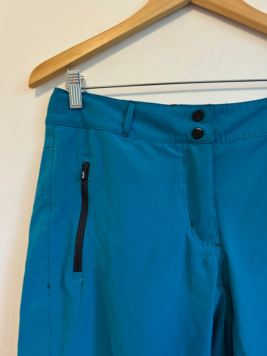 Louis Garneau MTB Cycling Shorts in Teal Blue | Size Medium