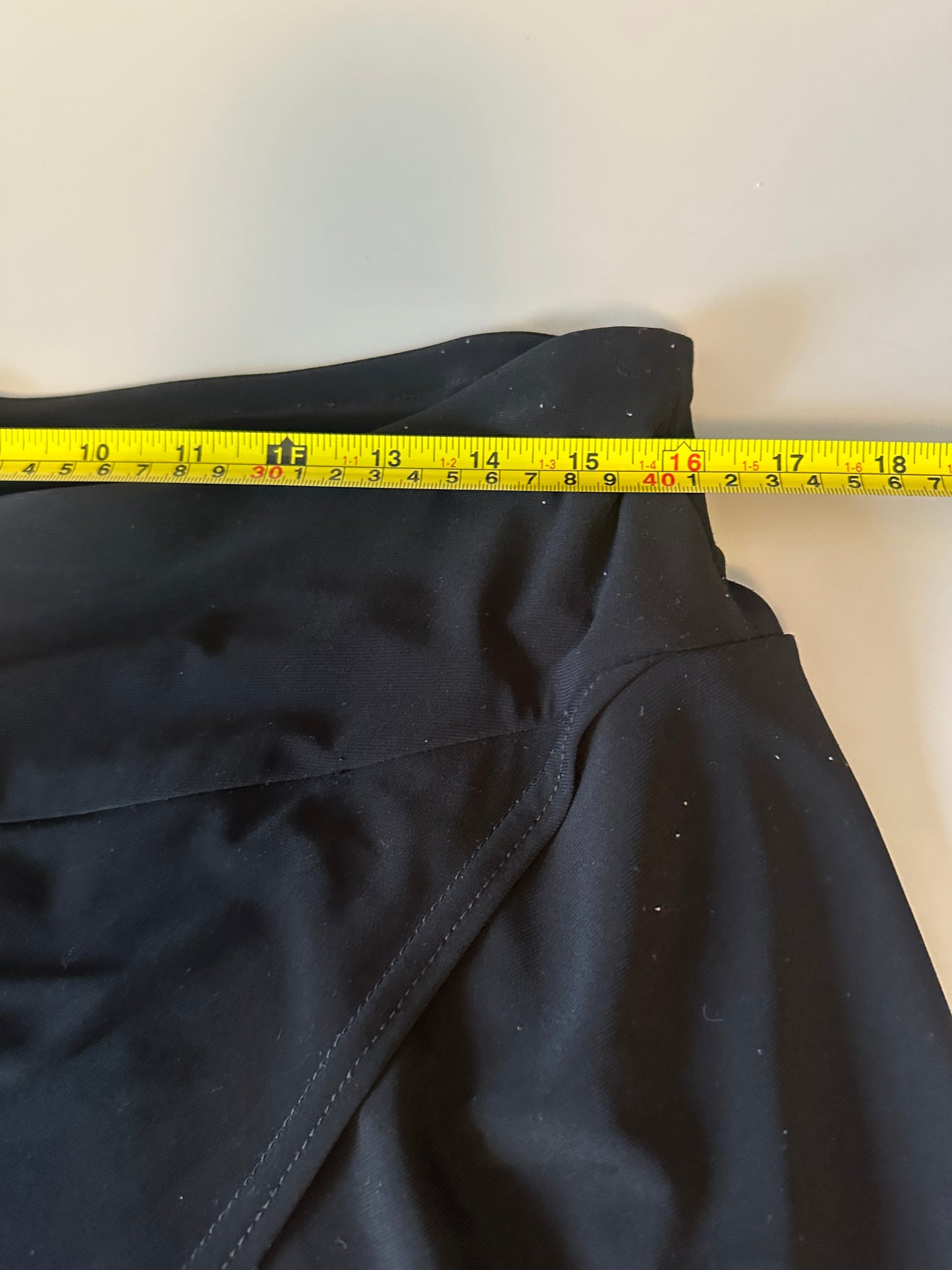 Joseph Ribkoff Black Classic Overlay Pant | Size 12