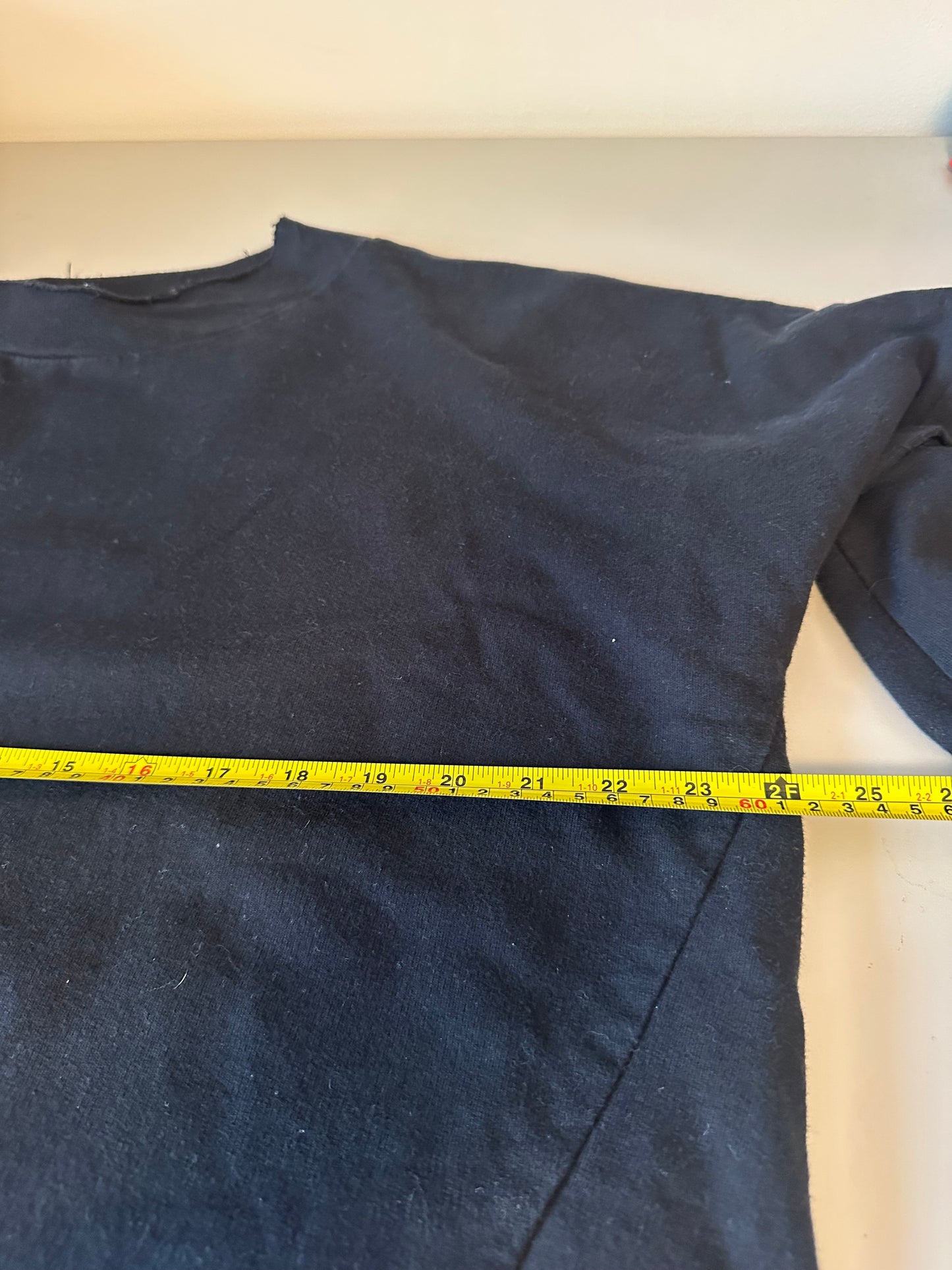Planet Billow Sleeve Sweatshirt in Black Cotton | Size 1