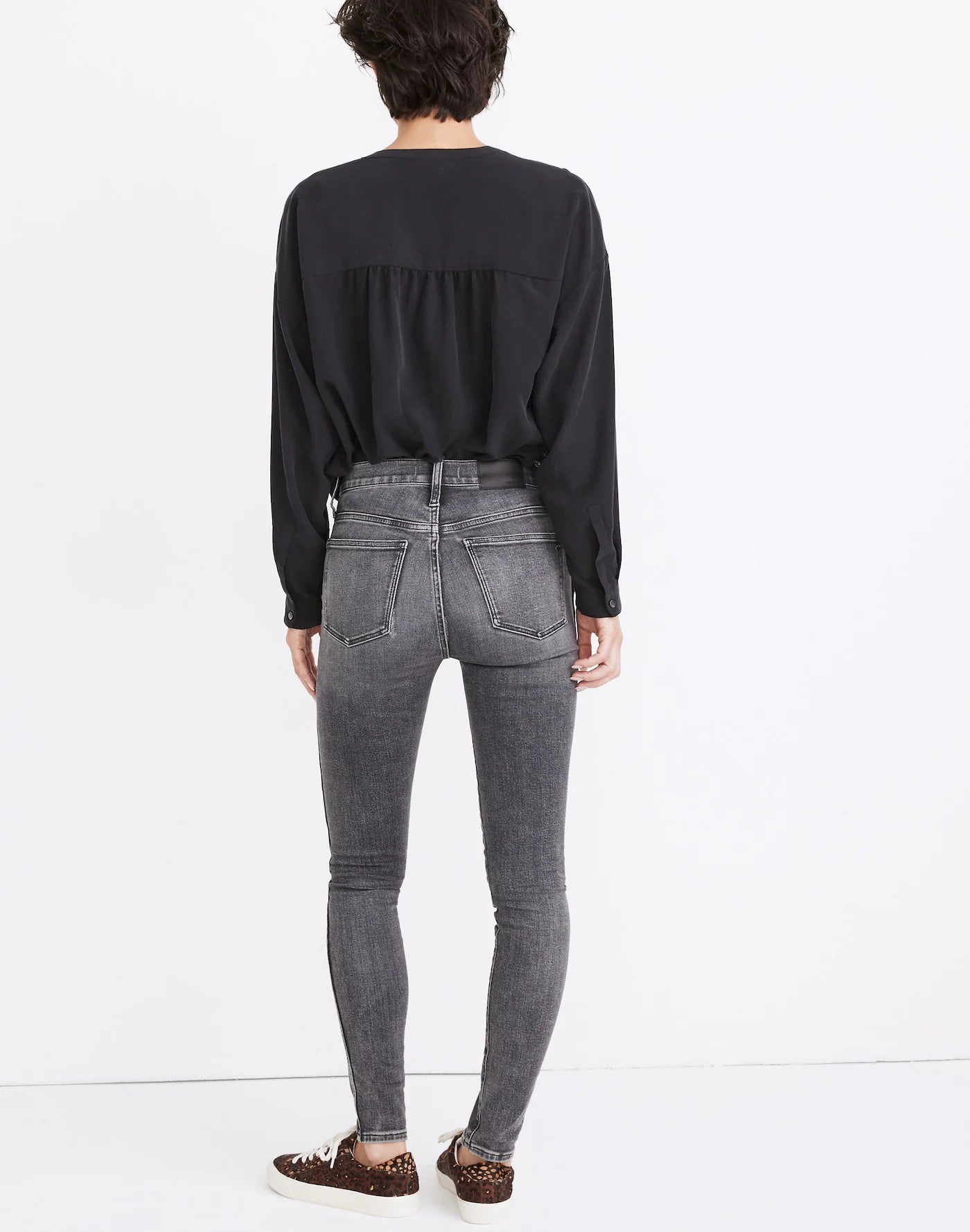 Madewell NWT 10" High-Rise Skinny Jeans in Oakwood Wash | Size 26P