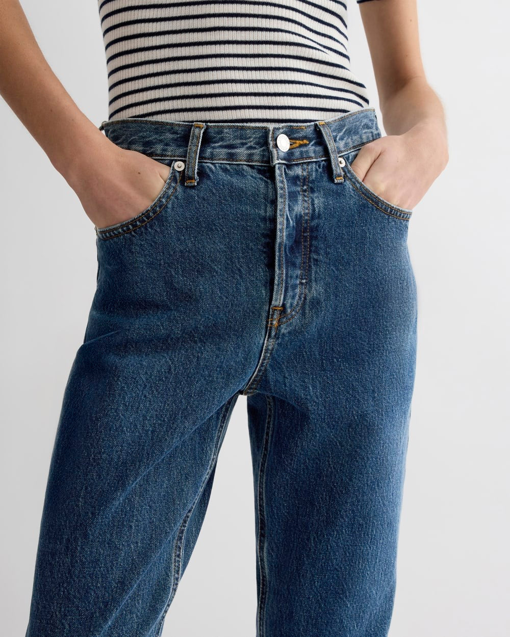 Everlane The 90s Cheeky Denim Organic Cotton Jeans | Size 27 Ankle