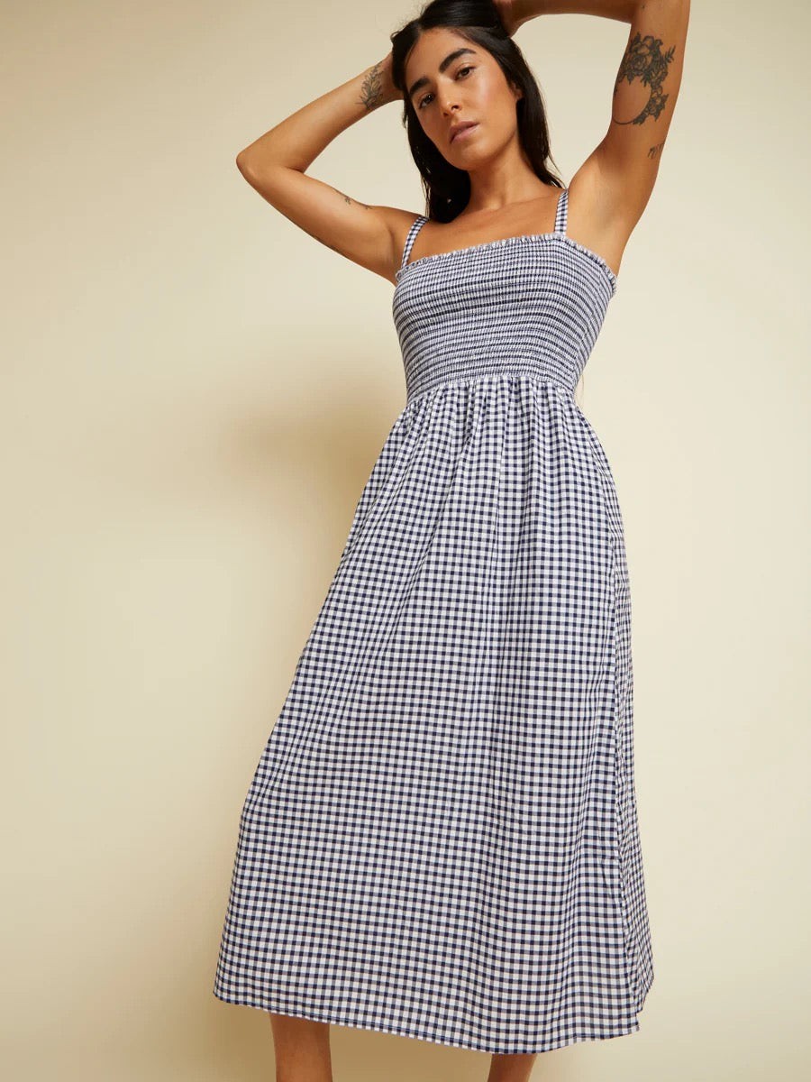 Nation Embry Gingham Sundress | Size Small