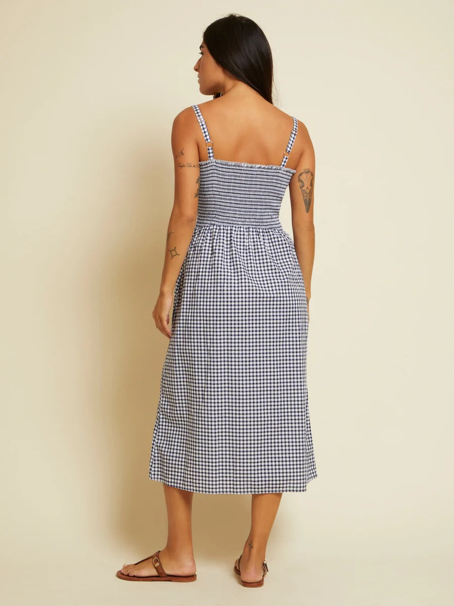 Nation Embry Gingham Sundress | Size Small