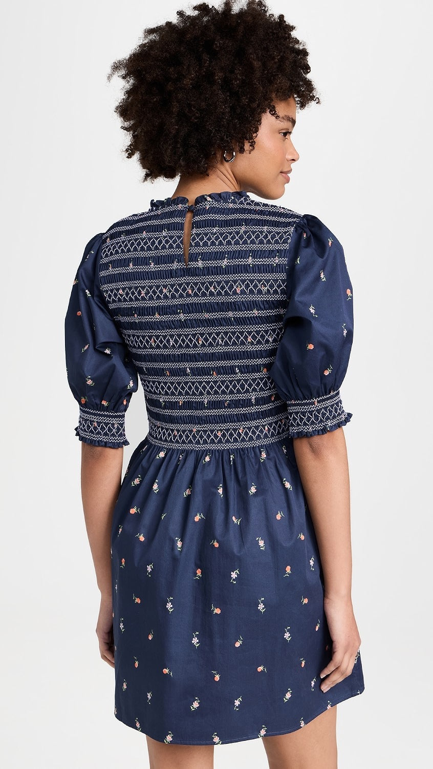 NWT Hill House The Vivi Nap Dress in Navy Petite Fleur Floral | Size Medium
