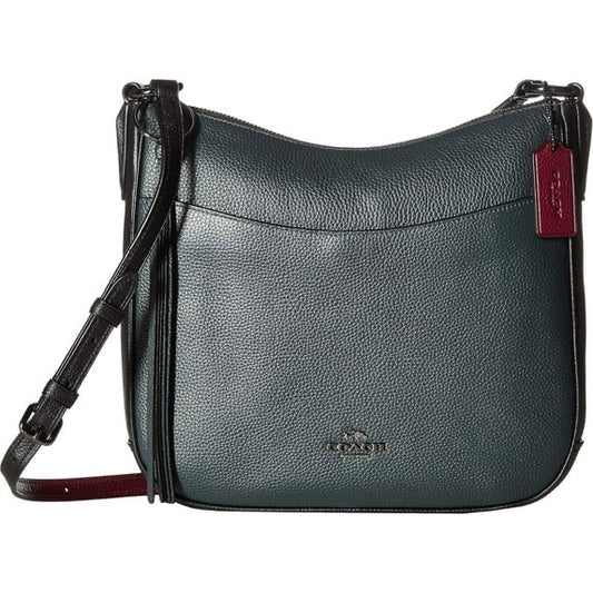 NWT Coach Chaise Crossbody Bag In Colorblock Green