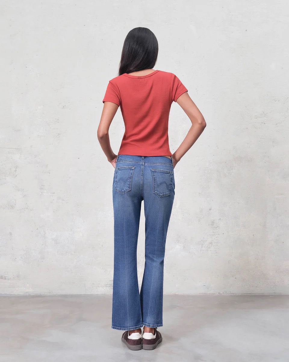 NWT Edwin Lark Ankle Bootcut Jeans in Wilder Wash | Size 32