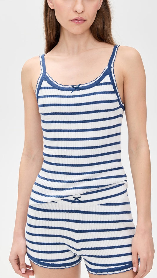 NWT PJ Salvage Seaside Cami Striped Tank Top | Size XL