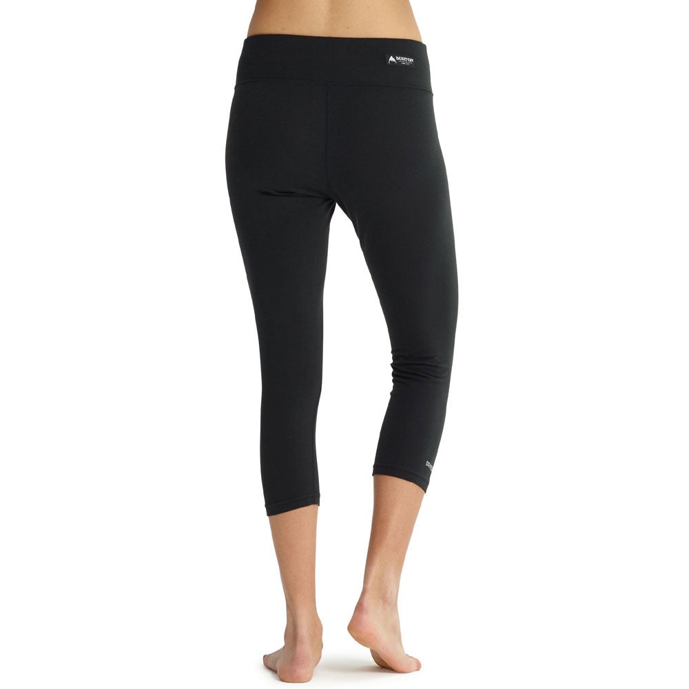 Burton Dryride Black Capri Base Layer Leggings | Size Medium
