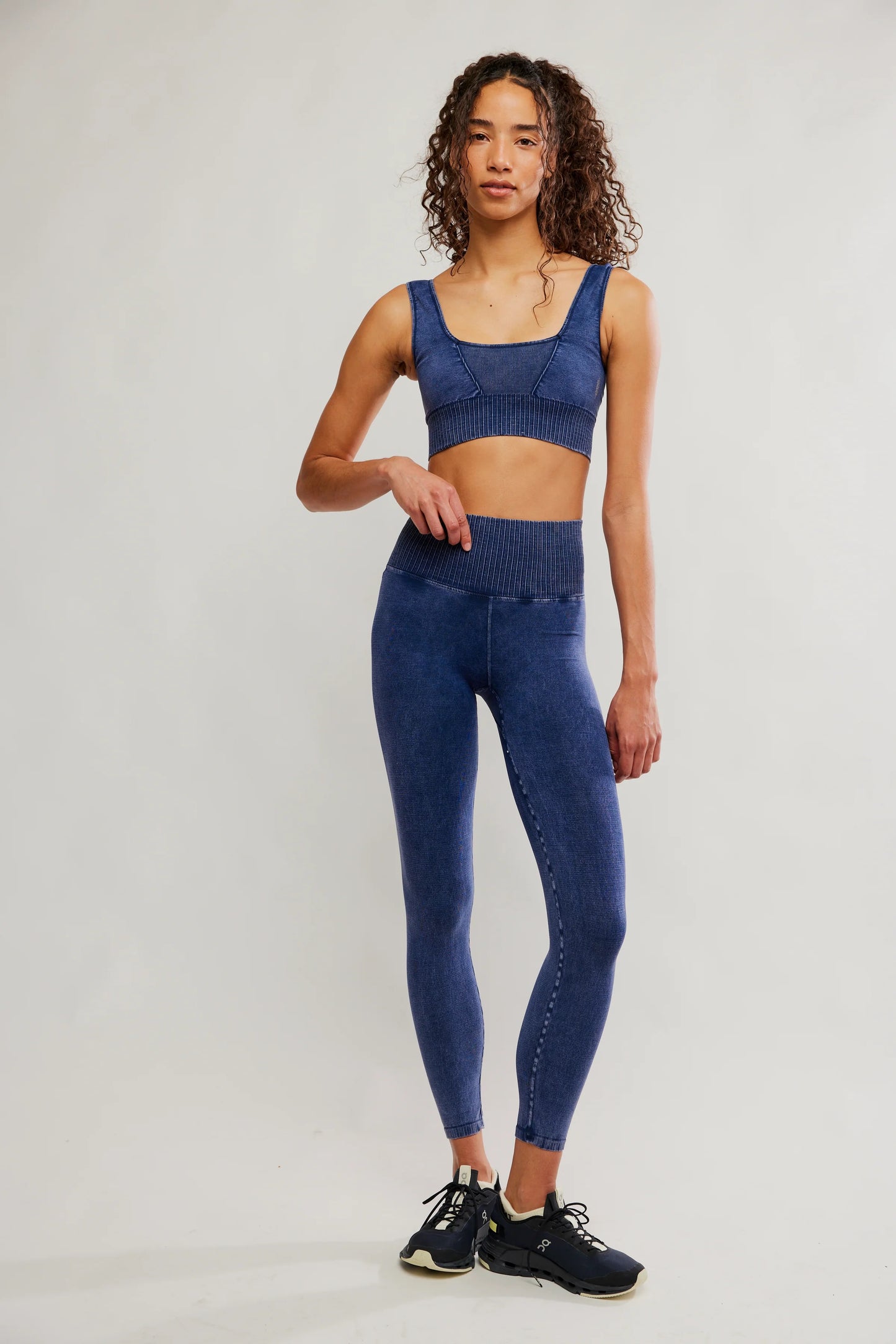 NWT FP Movement by Free People Good Karma Leggings in Deepest Navy | Size XS/S