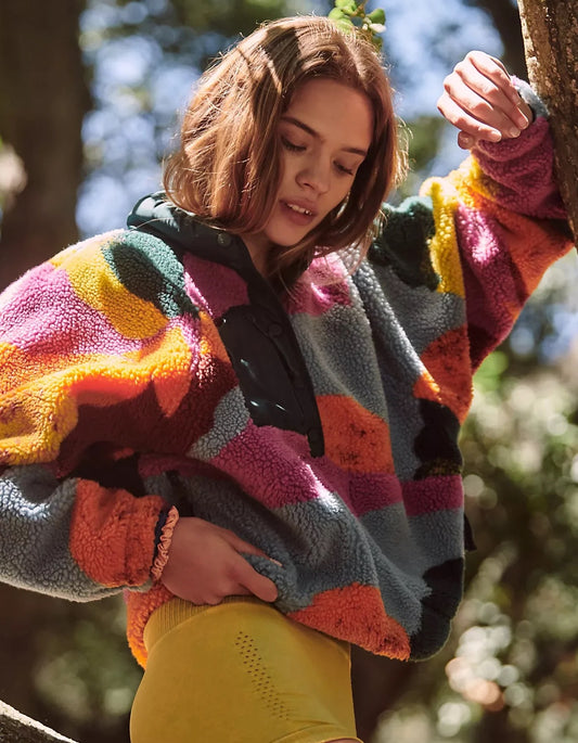FP Movement by Free People Hit The Slopes Fleece Jacket | Size XS