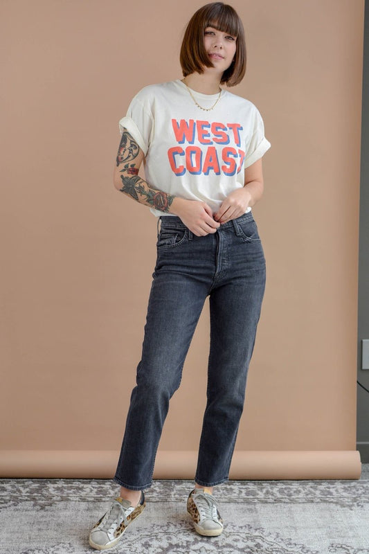 Mother The Tomcat Ankle Jeans in Say You're Sorry Wash | Size 27