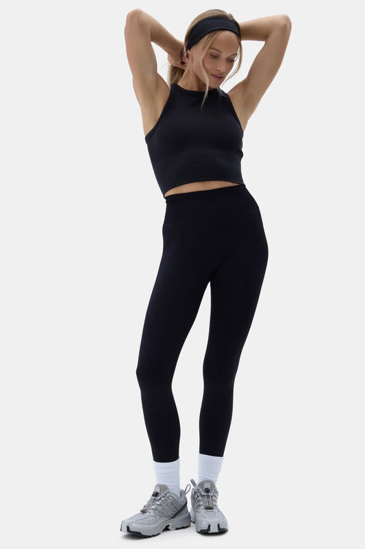 NWT Halfdays Sophia Seamless Leggings in Black | Size XL