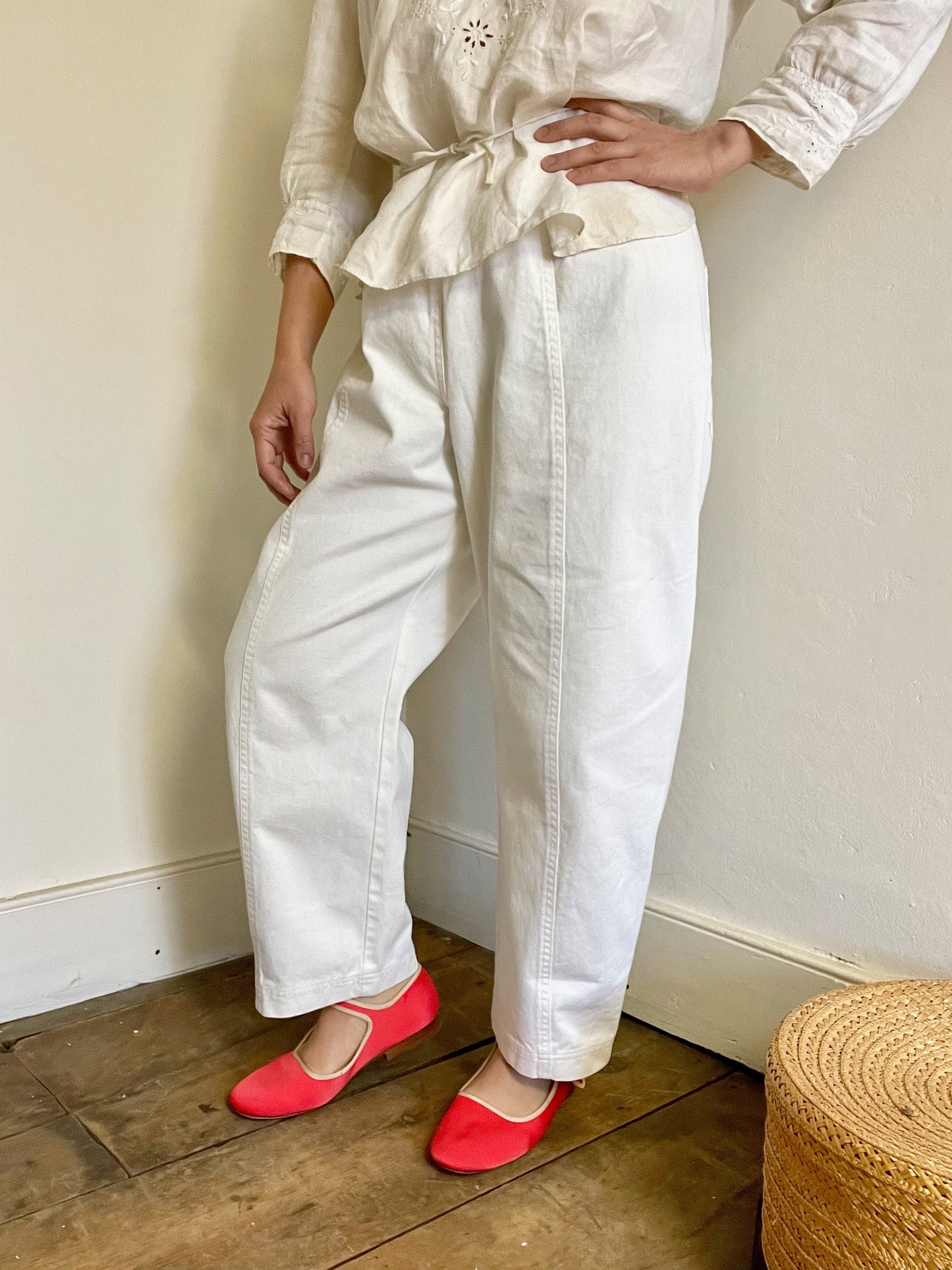 Verity & Daughters Janus Original Pants in White | Size XS