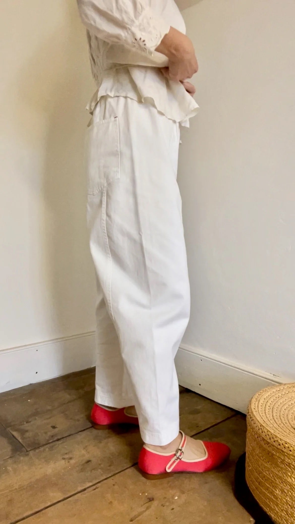Verity & Daughters Janus Original Pants in White | Size XS