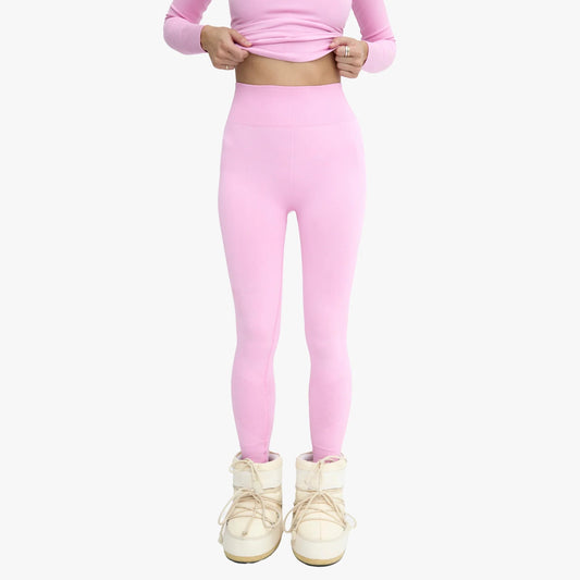 NWT Halfdays Sophia Seamless Leggings in Baby Pink | Size XS