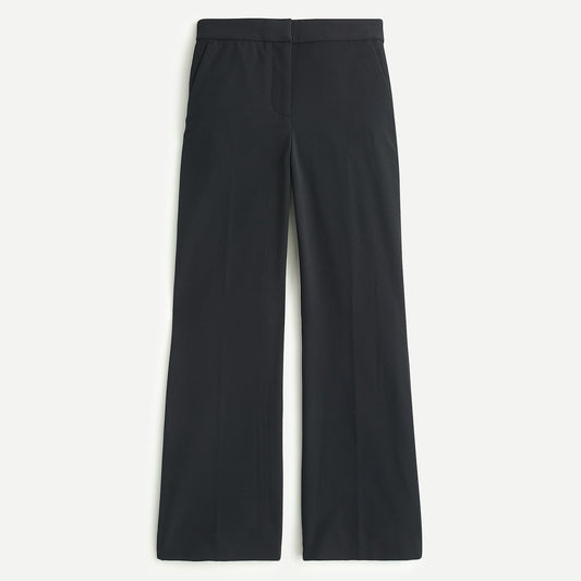 NWT J. Crew Hayden Kickout Crop Trouser Pant in Black | Size 6