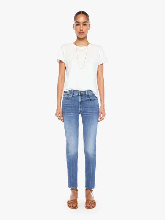 Mother The Mid Rise Dazzler Ankle Jeans in We The Animals | Size 27