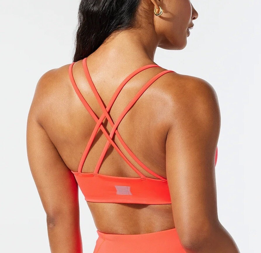 Savage X Fenty On Rihpeat Low-Impact Sports Bra in Fiesta Red | Size XS