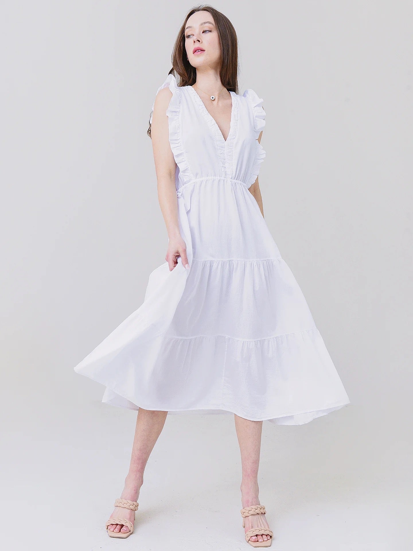 NWT Stark X Levi Cotton Midi Dress | Size XL