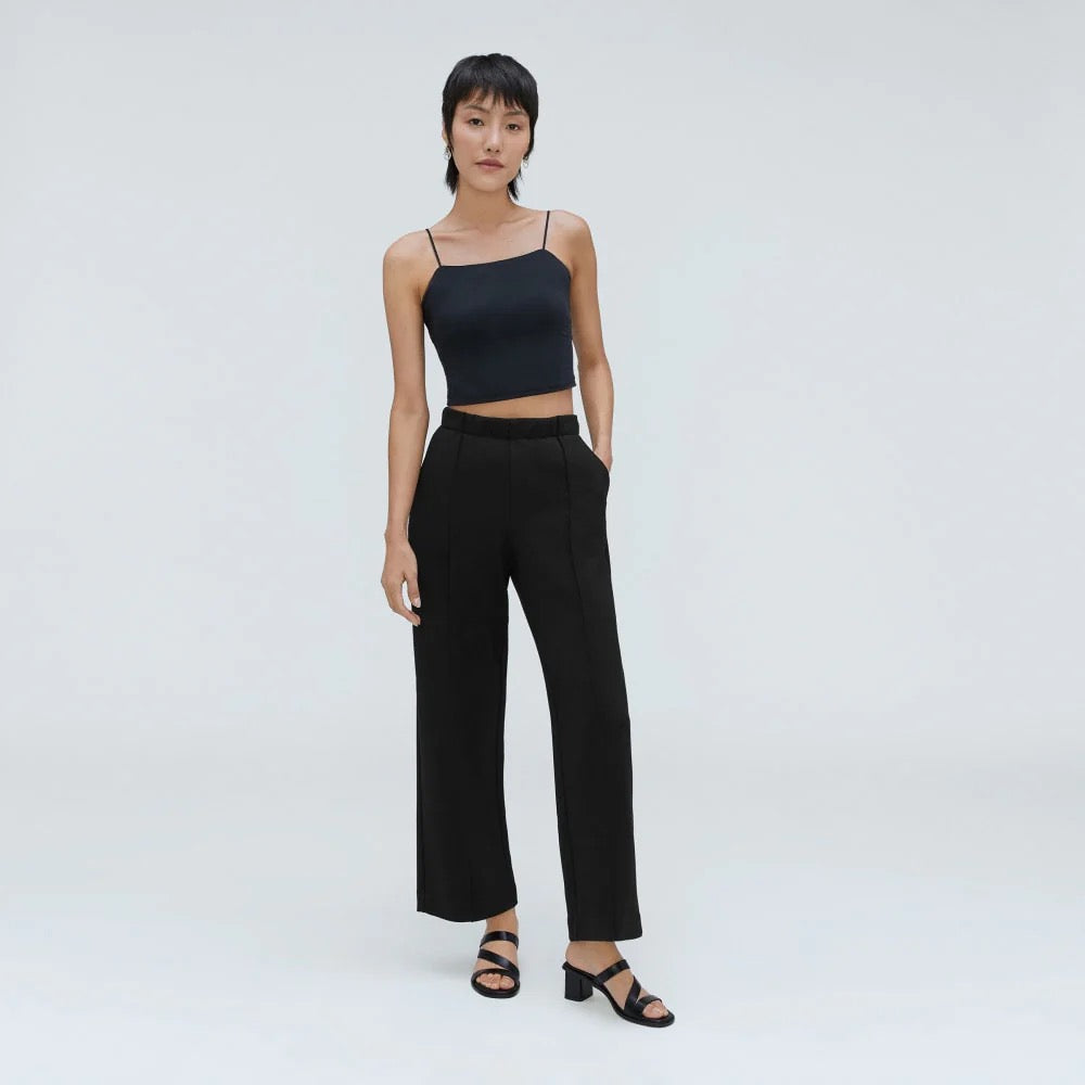 Everlane The Wide Leg Dream Pant in Black | Size Small