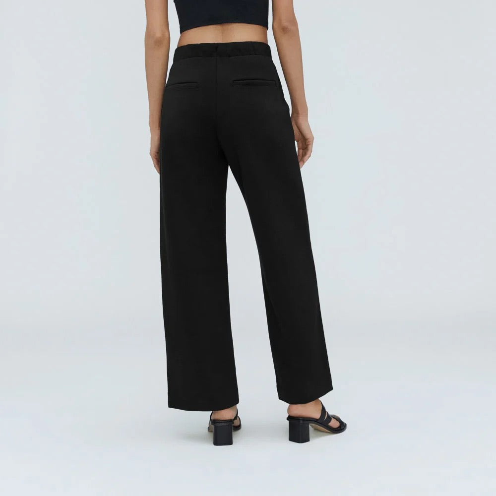 Everlane The Wide Leg Dream Pant in Black | Size Small