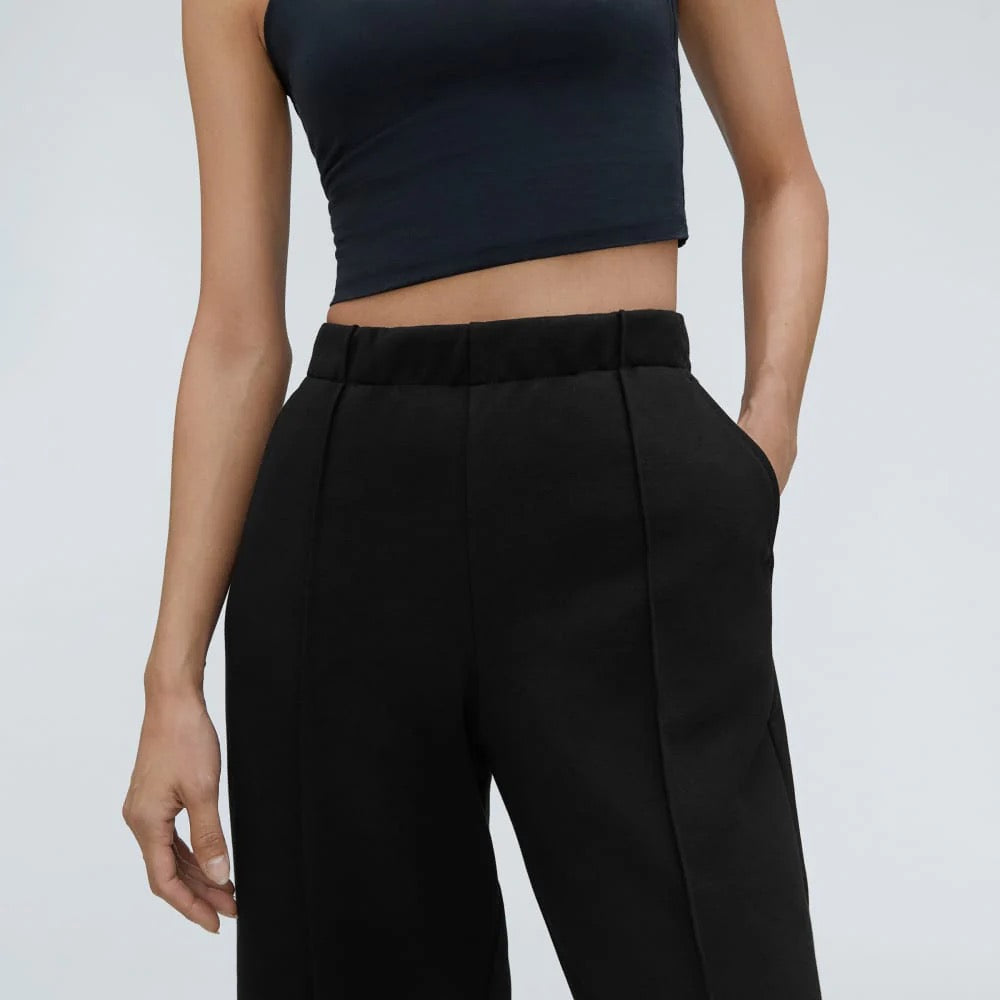 Everlane The Wide Leg Dream Pant in Black | Size Small